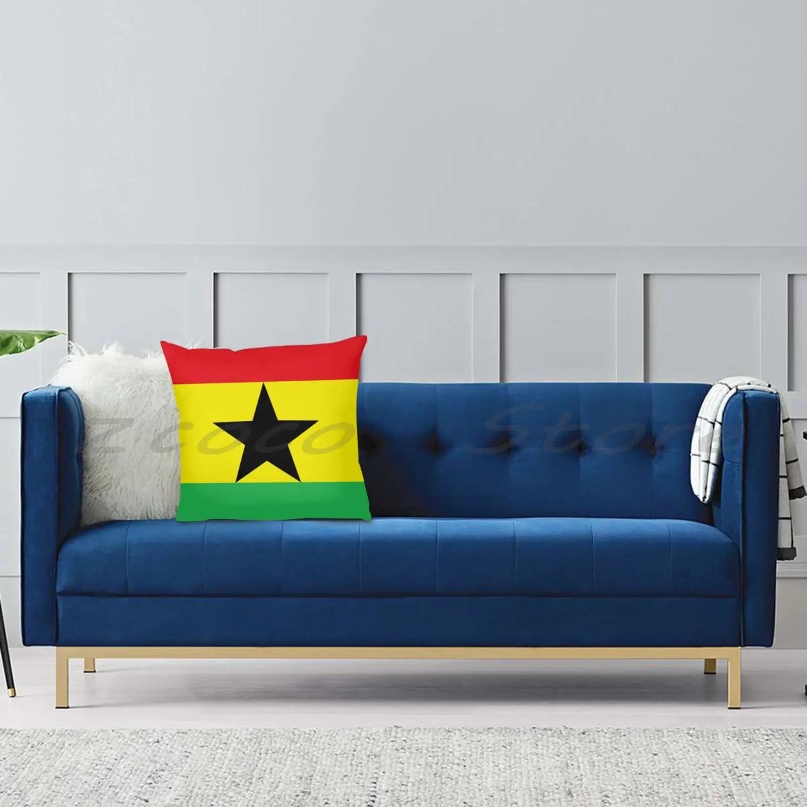 Ghana Flag Pillow Case