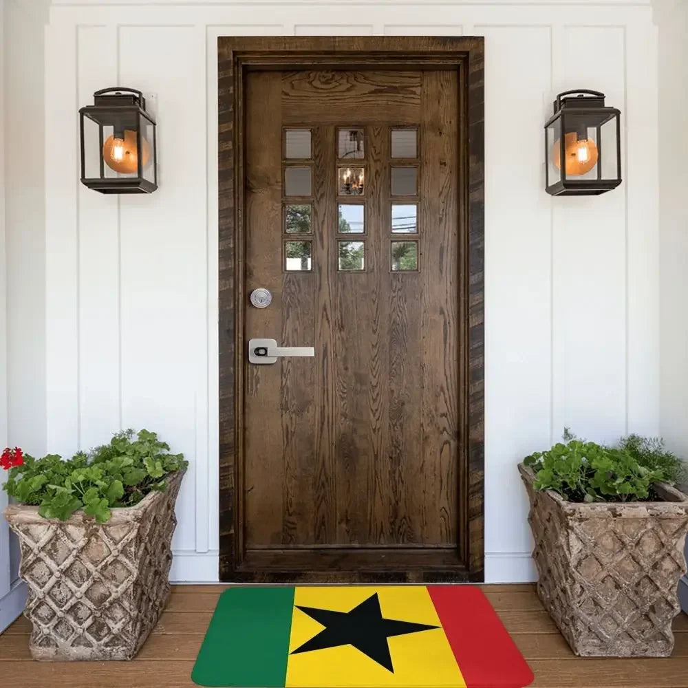 Ghana Flag Doormat